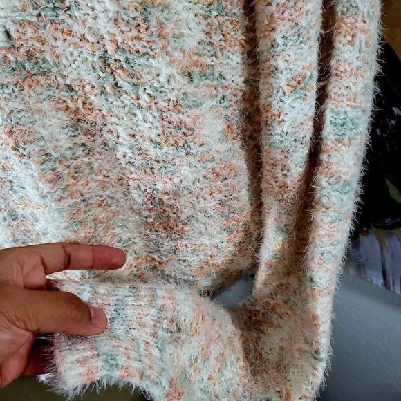 NEW with Tag OLIVIA sky knitted sweater size L - Picture 9 of 12